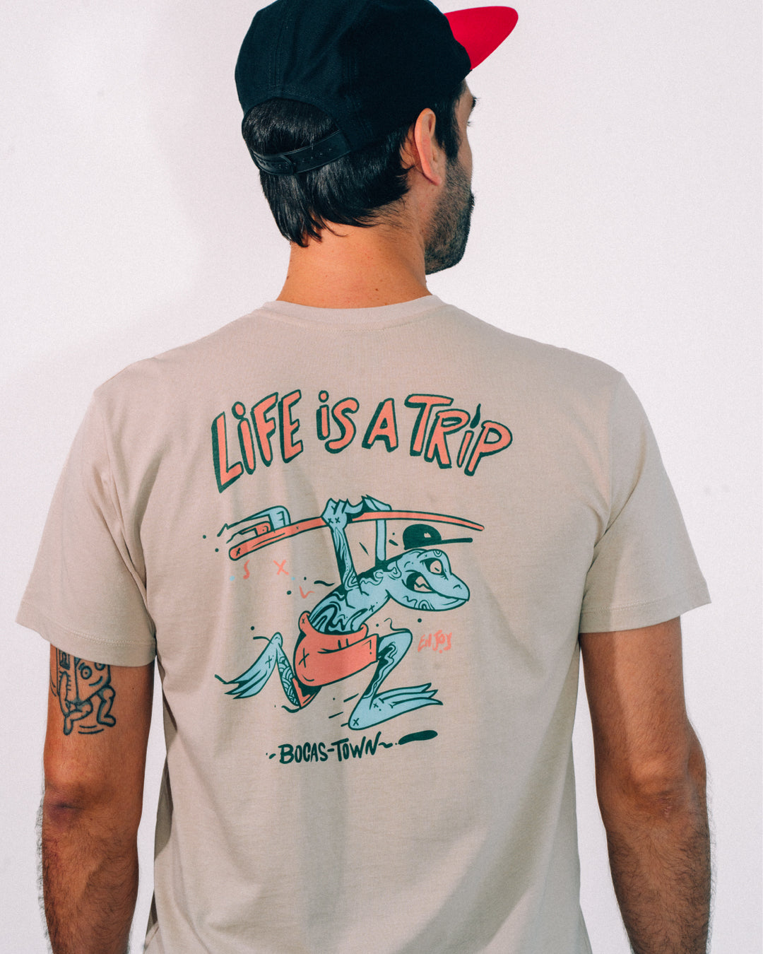 Life is a trip (5 panel cap)