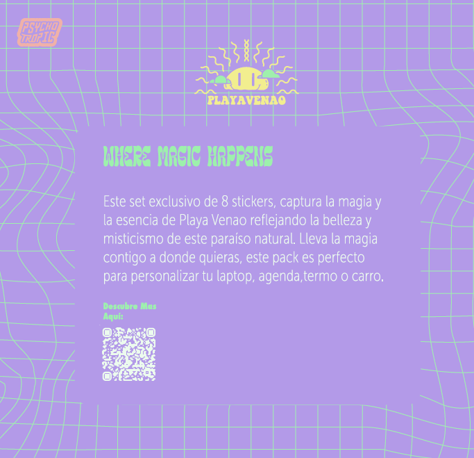 Life is a trip Venao (Sticker pack)