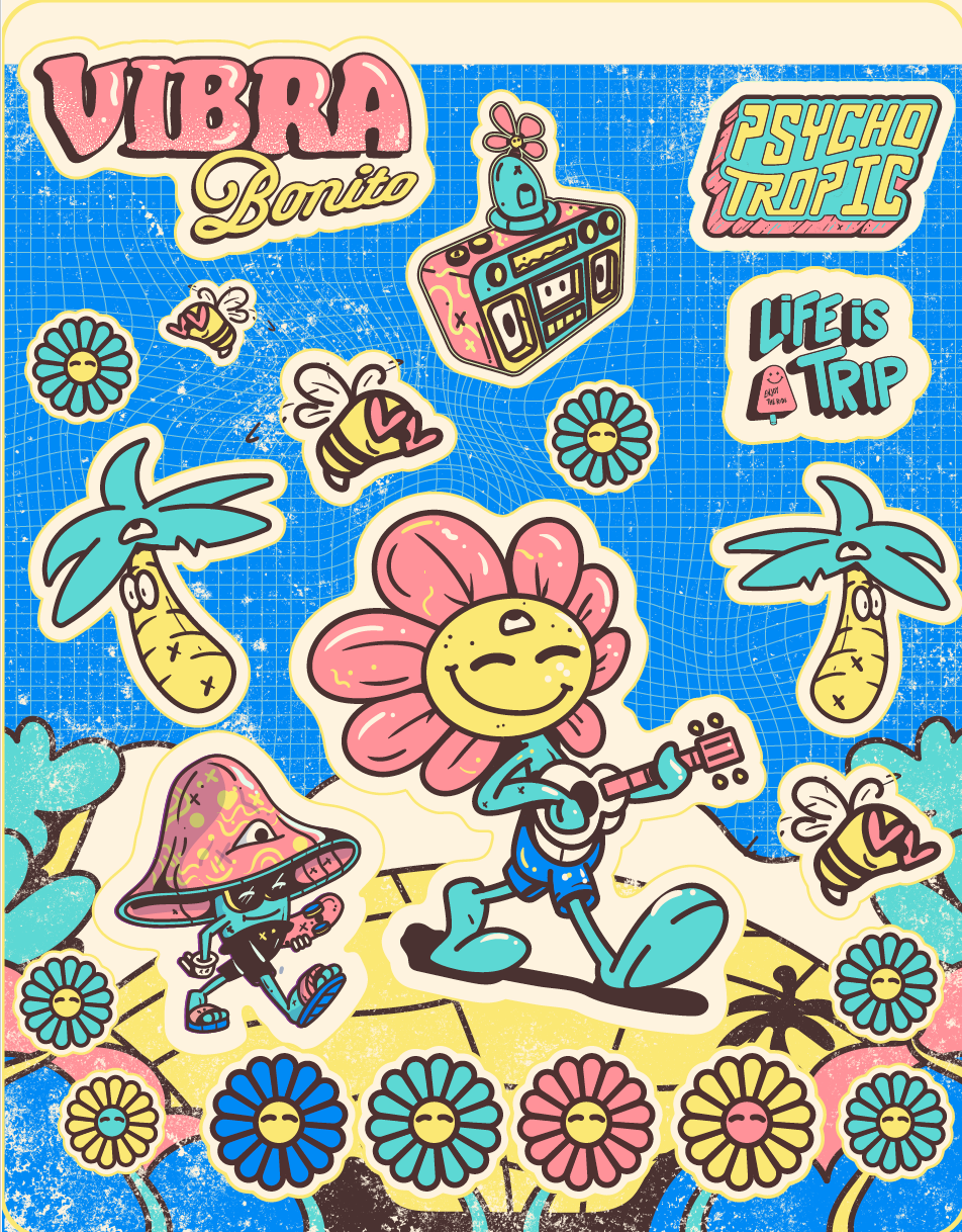Vibra bonito (Sticker pack)